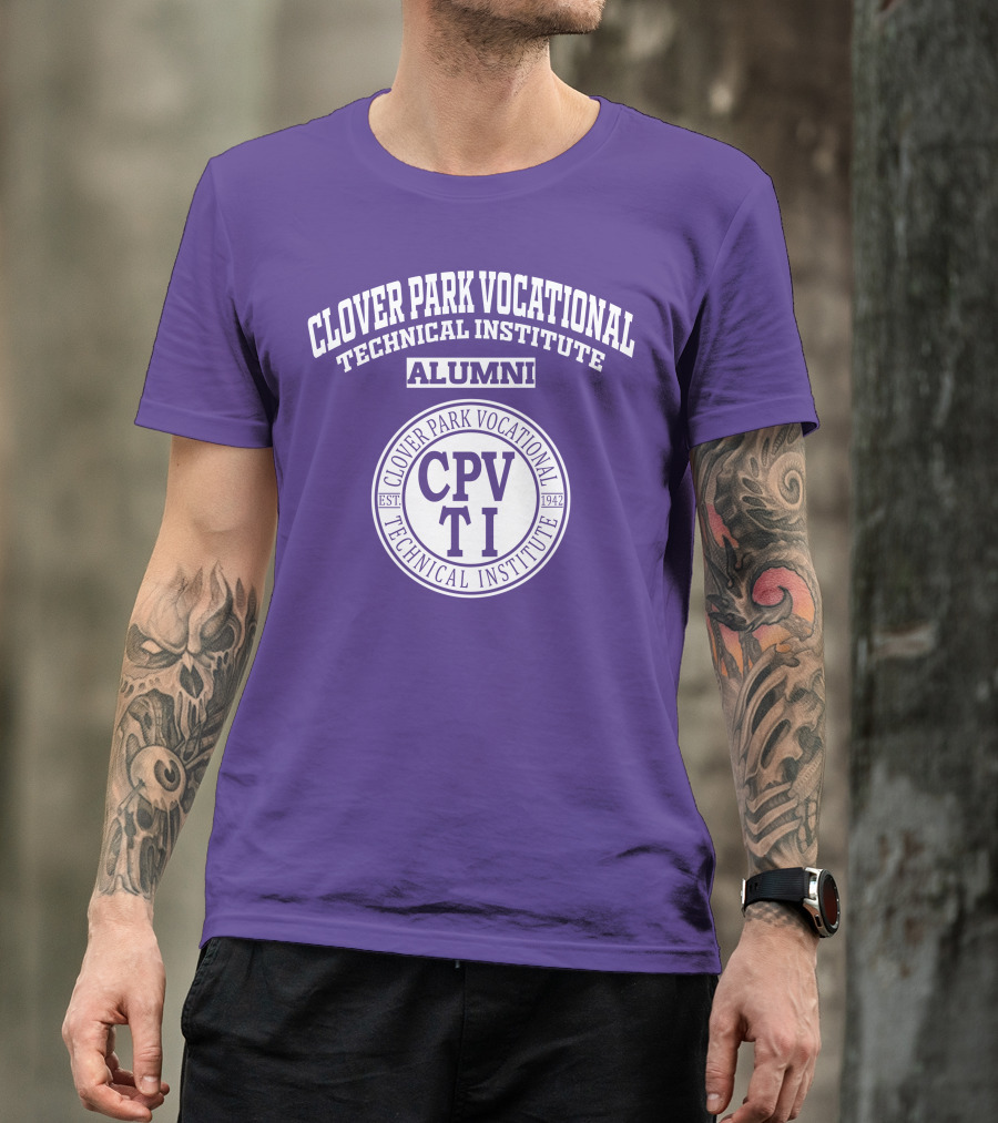 Clover Park Vocational Technical Institute Alumni CPVTI Est 1942 T-Shirt