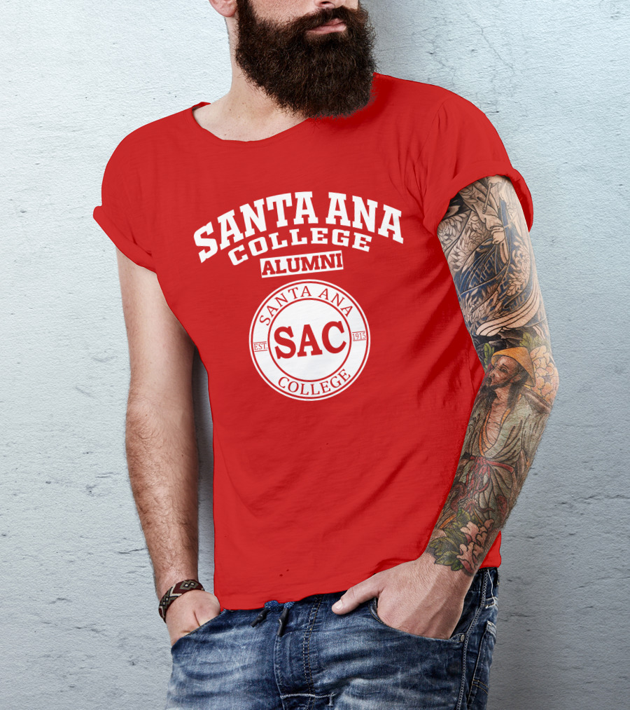 Santa Ana College Alumni SAC Est 1915 T-Shirt