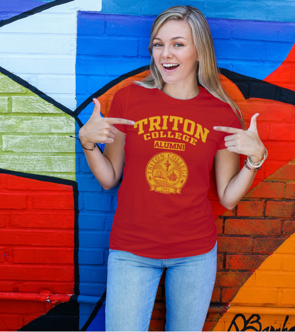Triton College Alumni 1964 Emblem T-Shirt