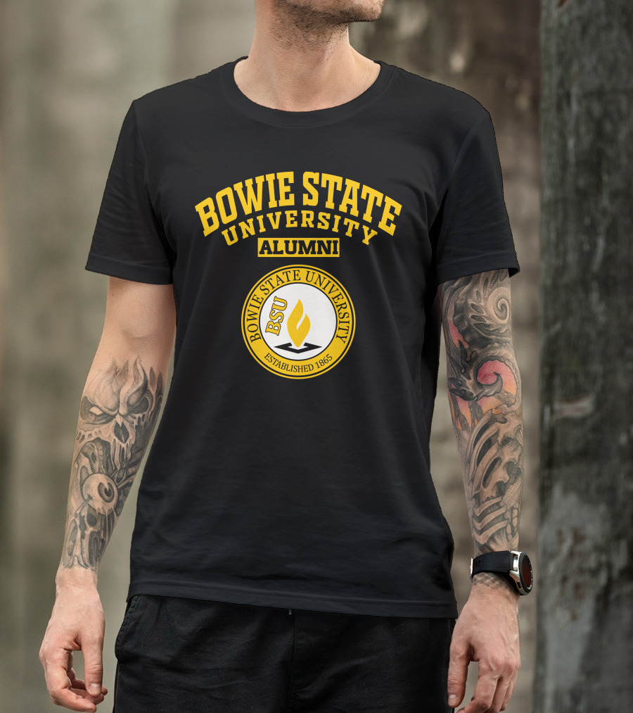 Bowie State University Alumni BSU Established 1865 T-Shirt