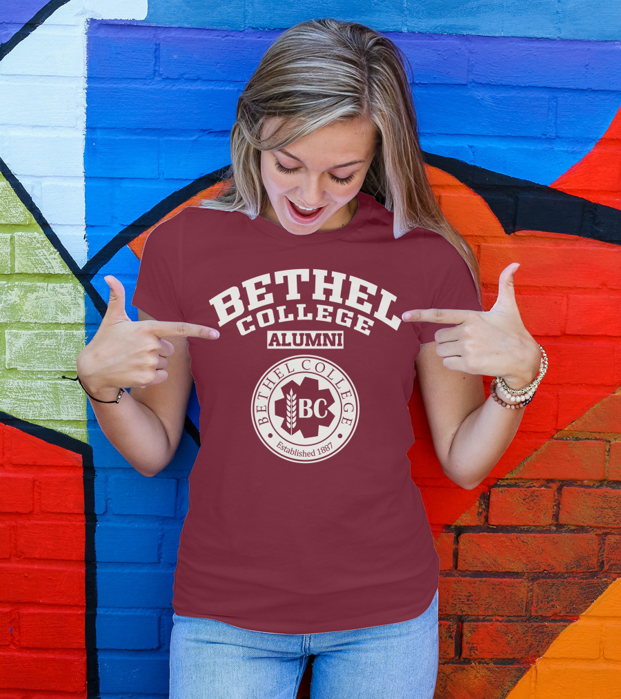 Bethel College Alumni BC Established 1887 T-Shirt