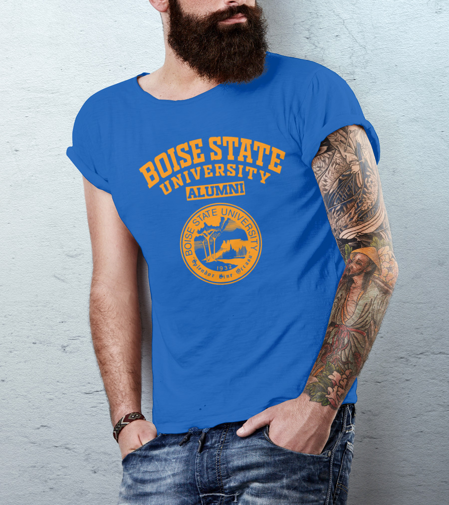 Boise State University Alumni 1932 Splendor Sine Occasu Seal T-Shirt