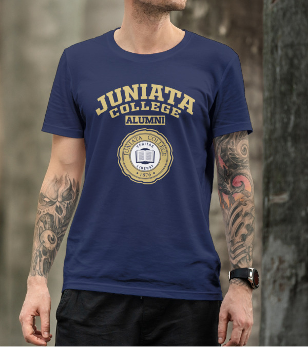 Juniata College Alumni Veritas Liberat Emblem 1876 T-Shirt