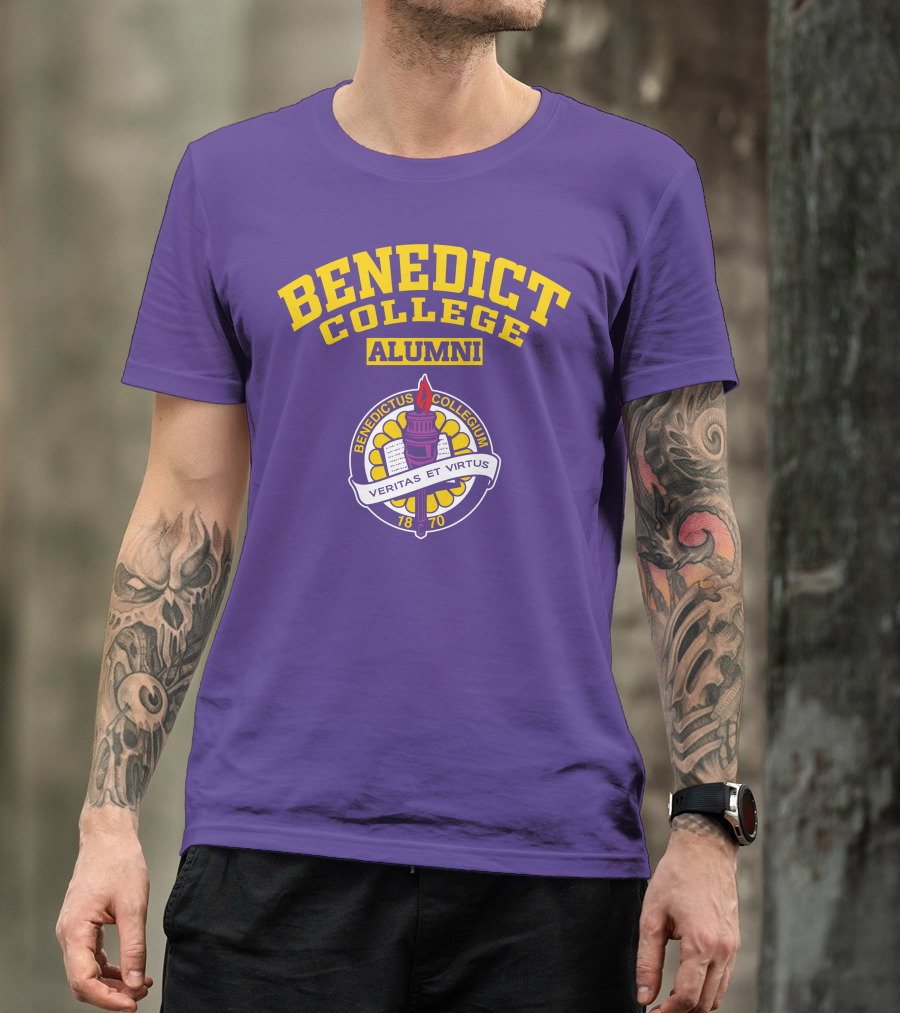 BENEDICT COLLEGE ALUMNI VERITAS ET VIRTUS 1870 T-Shirt