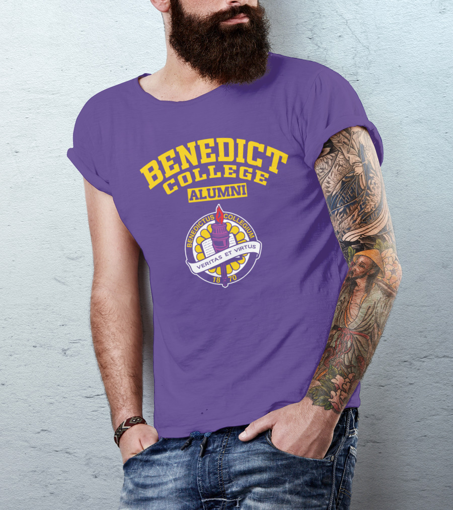 BENEDICT COLLEGE ALUMNI VERITAS ET VIRTUS 1870 T-Shirt