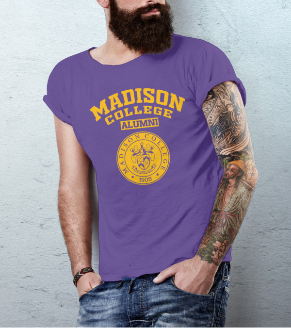 Madison College Alumni 1908 Seal T-Shirt