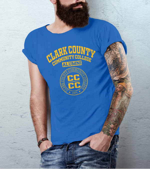 Clark County Community College Alumni 1971 CCCC T-Shirt