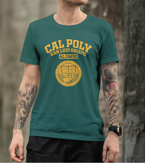 Cal Poly San Luis Obispo Alumni California Polytechnic State University Seal T-Shirt