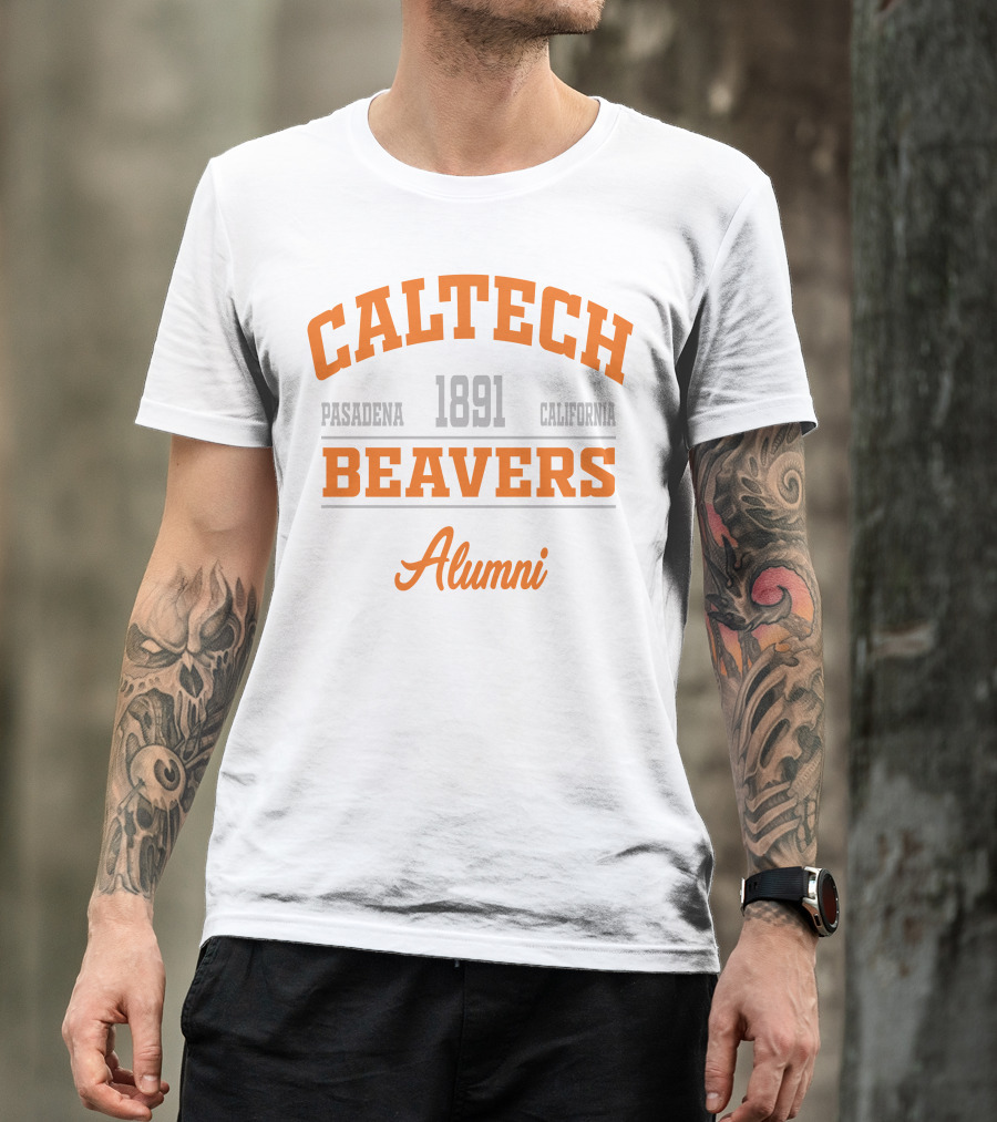 Caltech Beavers Alumni 1891 Pasadena California T-Shirt