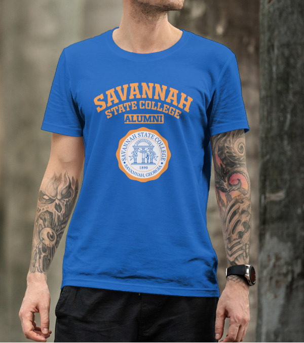 Savannah State College Alumni Seal 1890 Savannah Georgia T-Shirt