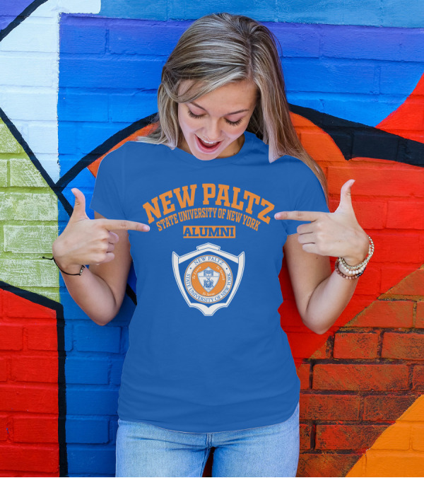 NEW PALTZ STATE UNIVERSITY OF NEW YORK ALUMNI SEAL TO LEARN TO SEARCH TO SERVE T-Shirt