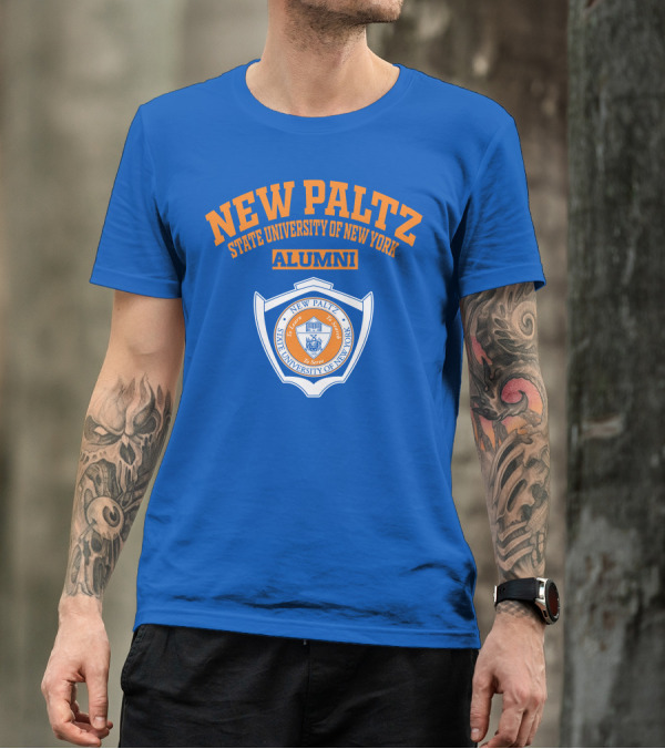 NEW PALTZ STATE UNIVERSITY OF NEW YORK ALUMNI SEAL TO LEARN TO SEARCH TO SERVE T-Shirt