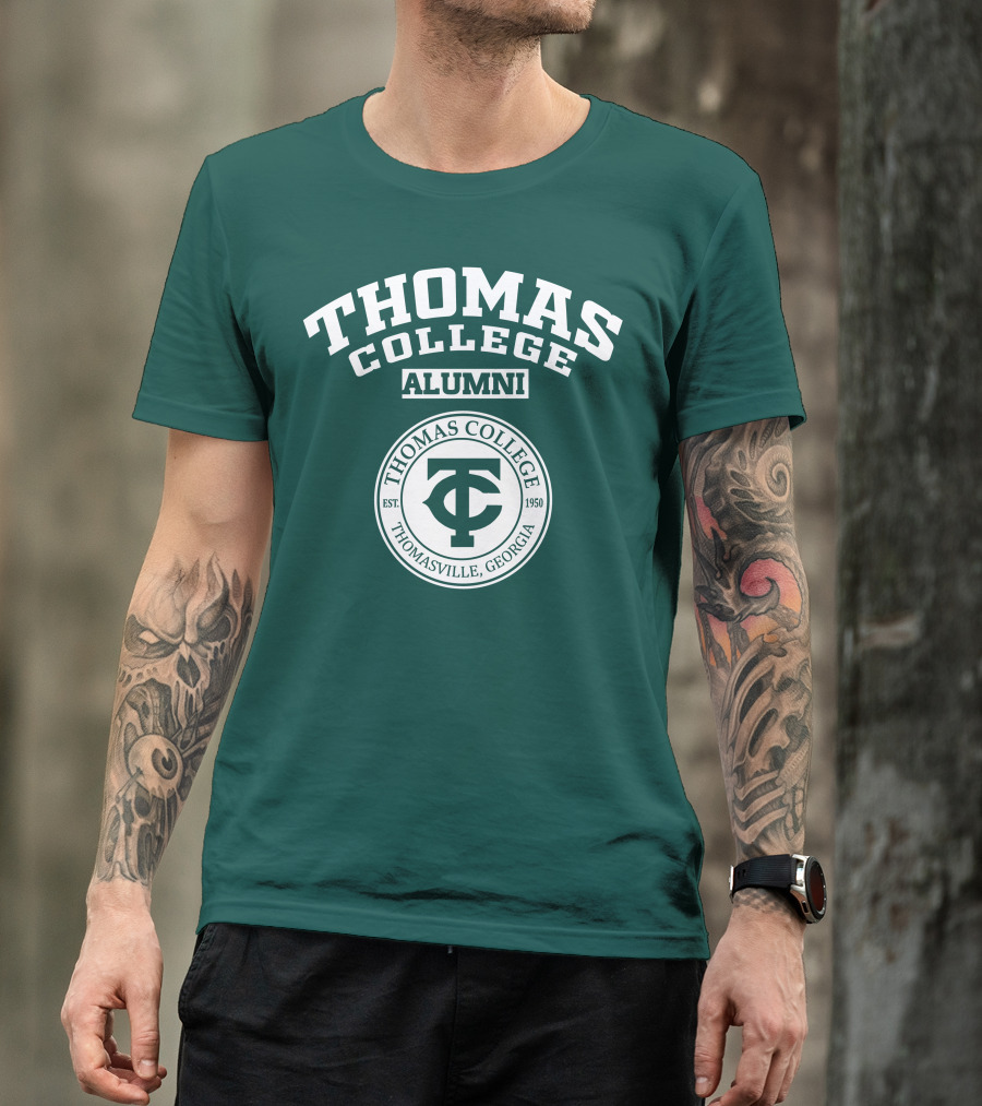 Thomas College Alumni Thomasville Georgia Established 1950 T-Shirt