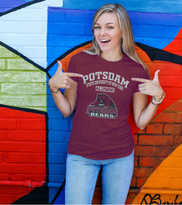 Potsdam State University Of New York Alumni Potsdam Bears T-Shirt