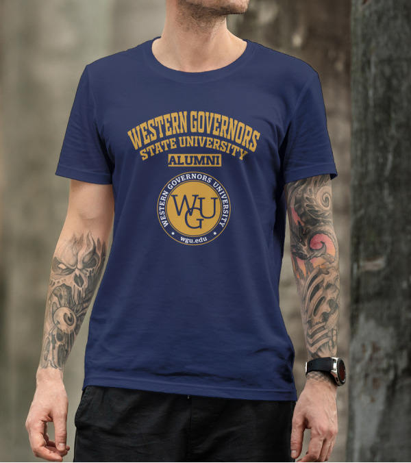 Western Governors State University Alumni WGU Wgu.edu T-Shirt