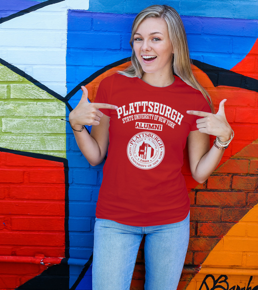 PLATTSBURGH STATE UNIVERSITY OF NEW YORK ALUMNI 1889 A Proud Past A Strong Future T-Shirt