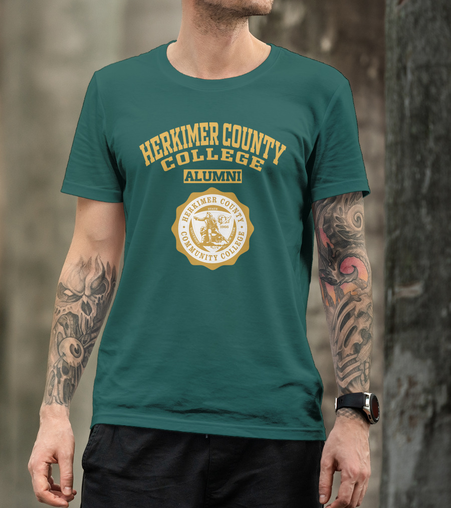 Herkimer County Community College Alumni Emblem 1966 T-Shirt