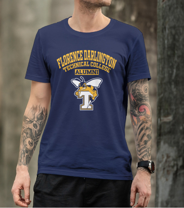 Florence Darlington Technical College Alumni Yellow Jacket T-Shirt