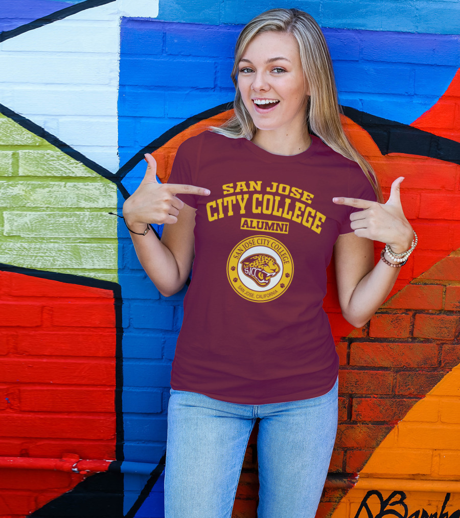 San Jose City College Alumni SJCC San Jose California T-Shirt