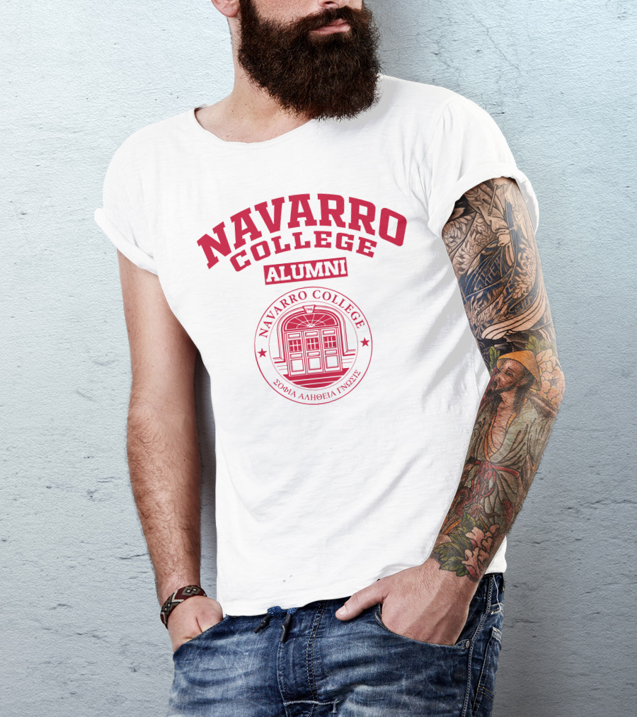 Navarro College Alumni 1959 Emblem ΣΟΦΙΑ ΑΛΗΘΕΙΑ ΓΝΩΣΙΣ T-Shirt