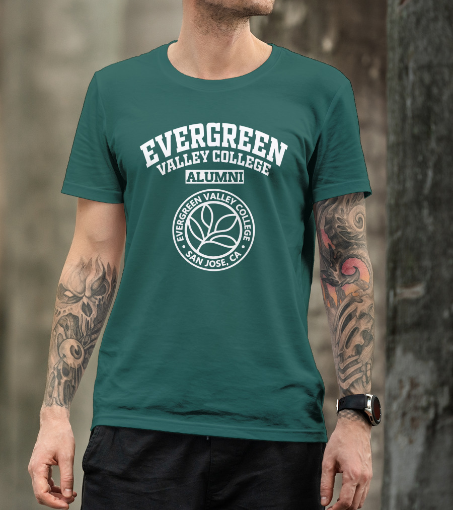EVERGREEN VALLEY COLLEGE ALUMNI SAN JOSE CA T-Shirt