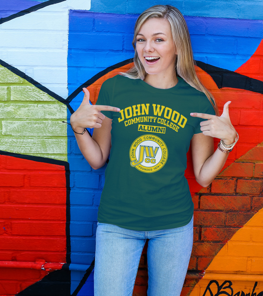 John Wood Community College Alumni JWCC Founded 1974 T-Shirt