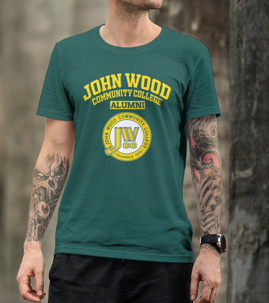 John Wood Community College Alumni JWCC Founded 1974 T-Shirt