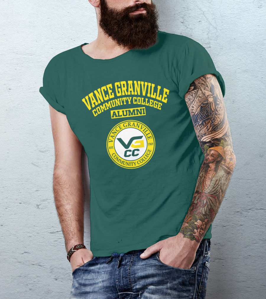 Vance Granville Community College Alumni VGCC Est 1969 T-Shirt