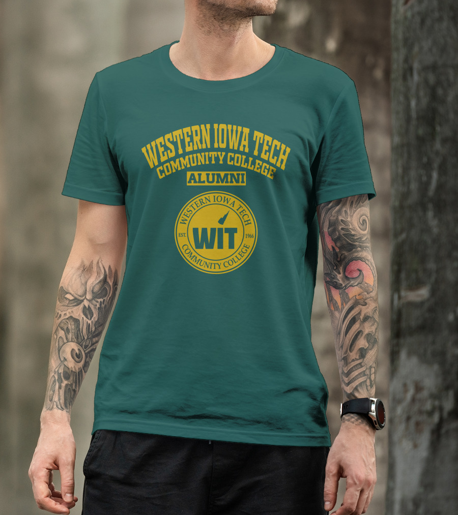 Western Iowa Tech Community College Alumni WIT Logo Est. 1966 T-Shirt