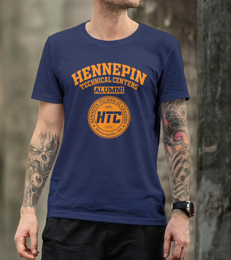 Hennepin Technical Centers Alumni HTC Est. 1972 Minneapolis MN T-Shirt