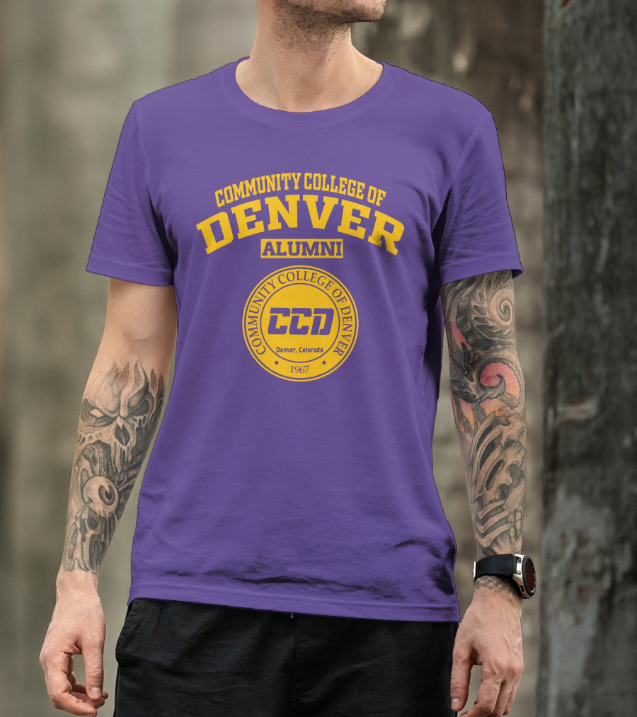 Community College Of Denver Alumni CCD 1967 Denver Colorado T-Shirt