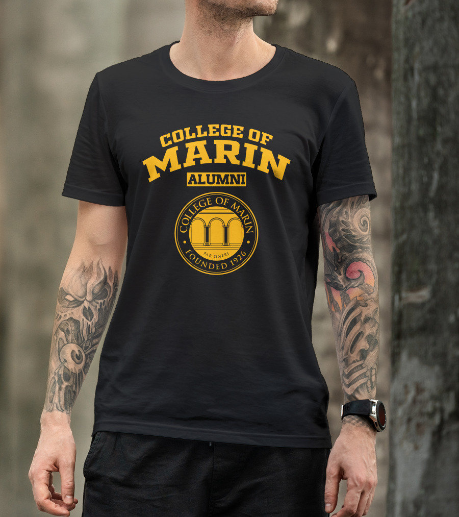 College Of Marin Alumni Founded 1926 T-Shirt