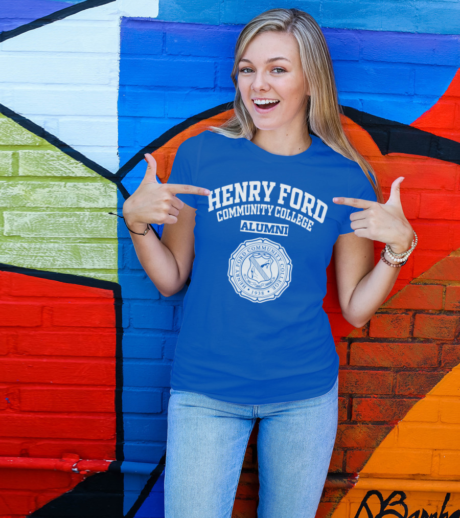 Henry Ford Community College Alumni 1938 Seal T-Shirt