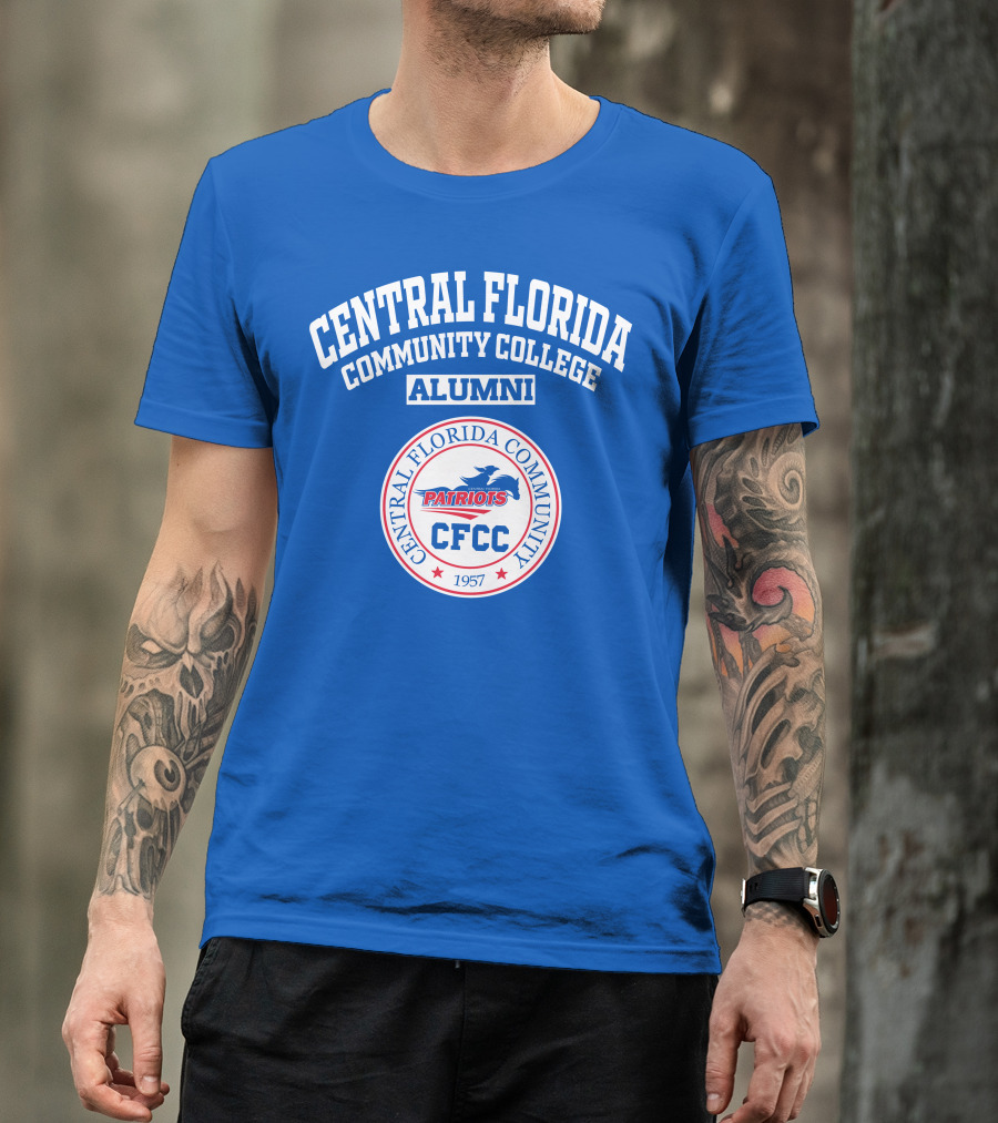 Central Florida Community College Alumni Patriots CFCC 1957 T-Shirt