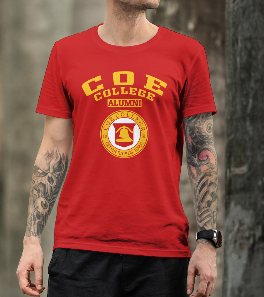 Coe College Alumni Cedar Rapids Iowa 1851 T-Shirt