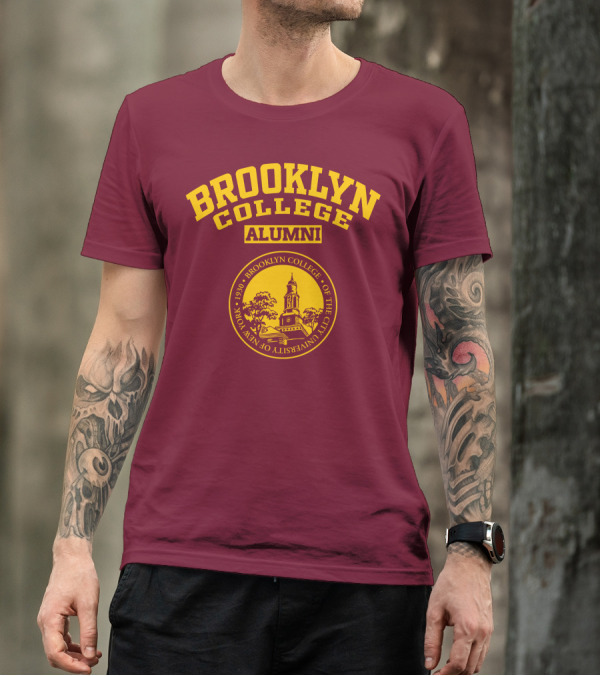 Brooklyn College Alumni 1930 Seal University Of The City Of New York T-Shirt
