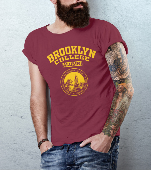 Brooklyn College Alumni 1930 Seal University Of The City Of New York T-Shirt