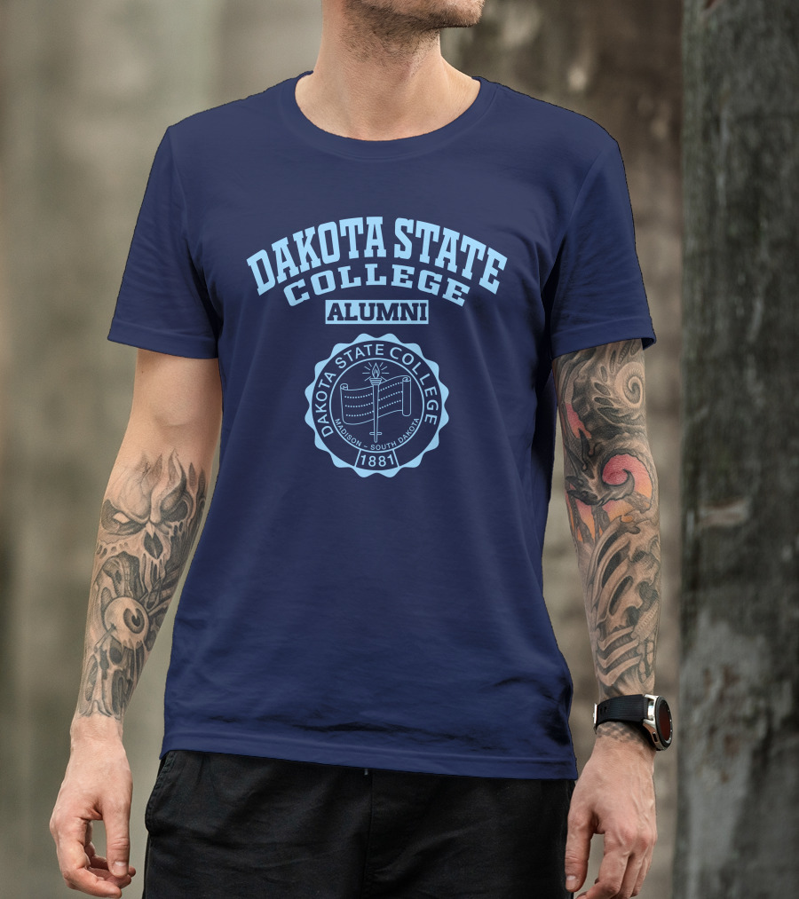 Dakota State College Madison South Dakota Alumni 1881 T-Shirt