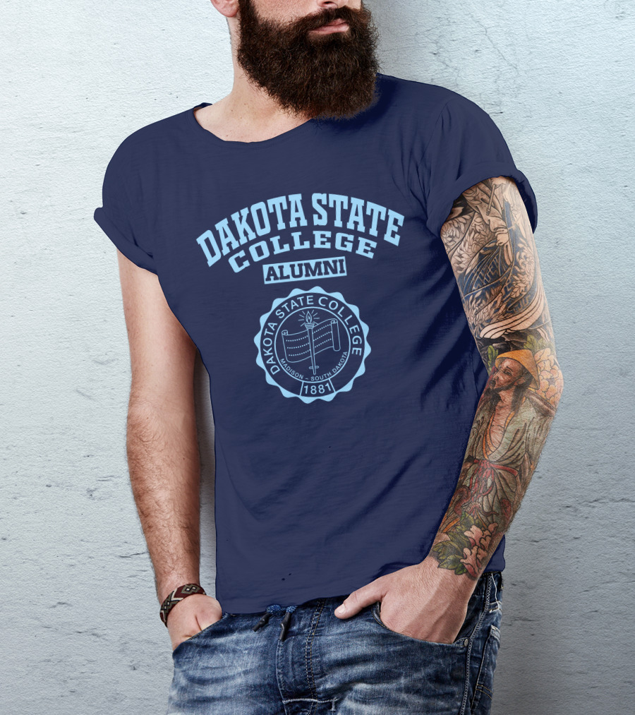 Dakota State College Madison South Dakota Alumni 1881 T-Shirt