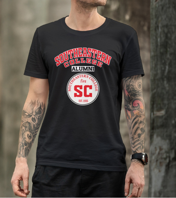 Southeastern College Alumni Fire SC Est. 1935 T-Shirt