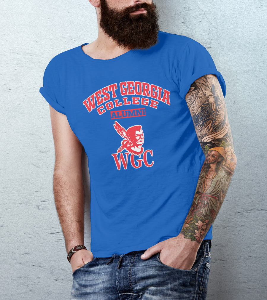 West Georgia College Alumni WGC Logo Native American T-Shirt