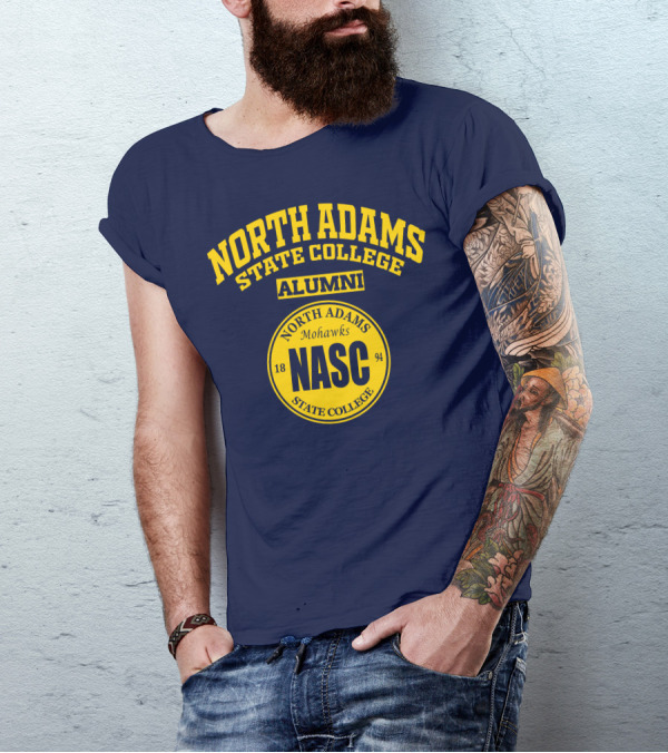 North Adams State College Alumni Mohawks NASC 1894 T-Shirt