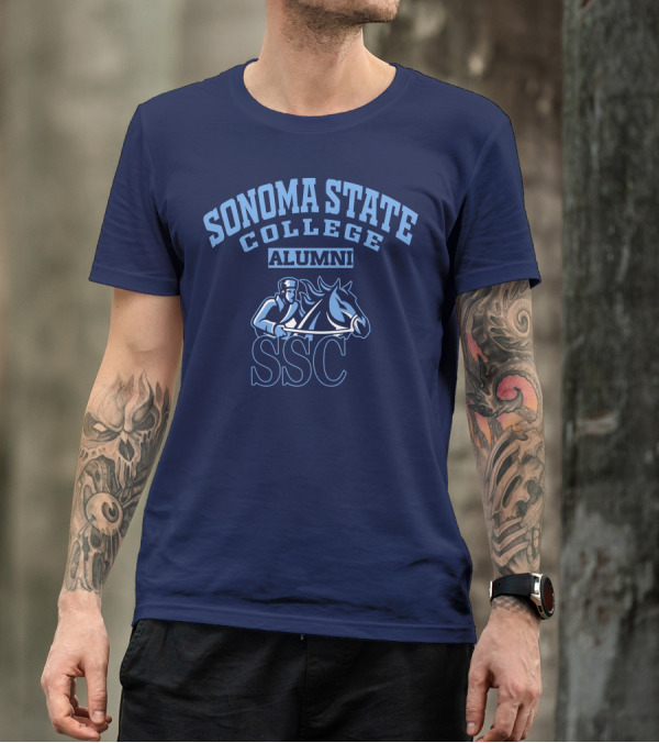 Sonoma State College Alumni SSC Horseman T-Shirt