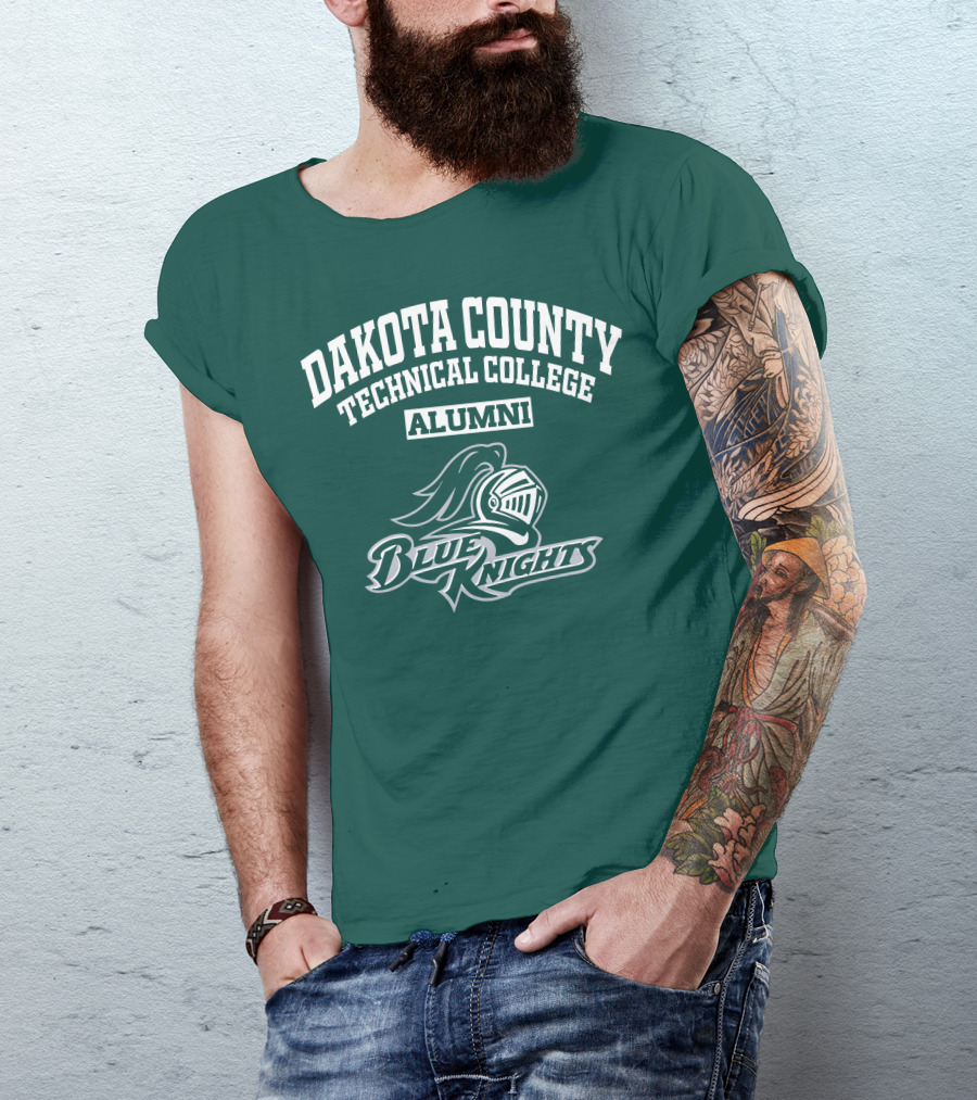 Dakota County Technical College Alumni Blue Knights T-Shirt