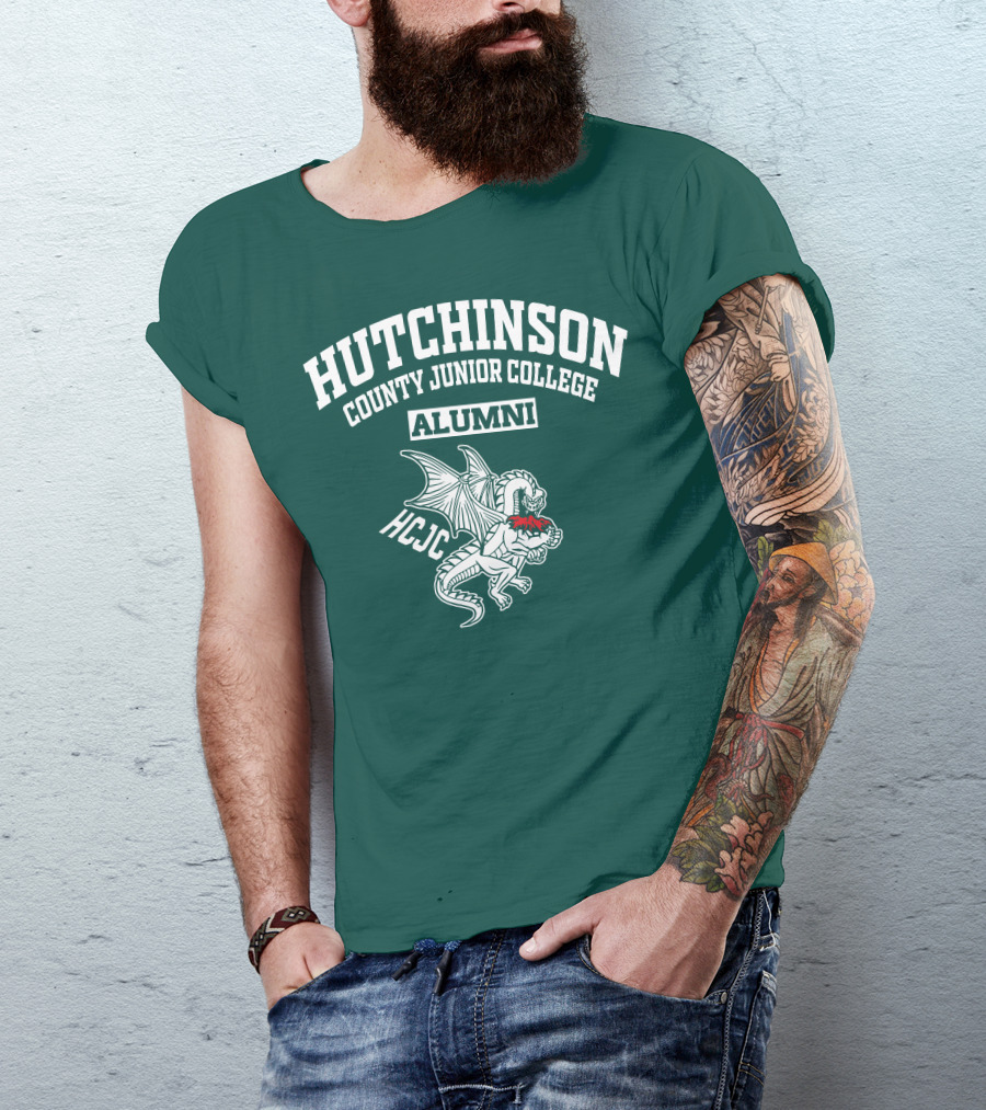 Hutchinson County Junior College Alumni HCJC Dragon T-Shirt