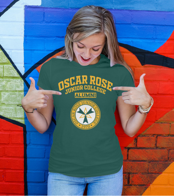 Oscar Rose Junior College Alumni 1970 Circle Emblem T-Shirt