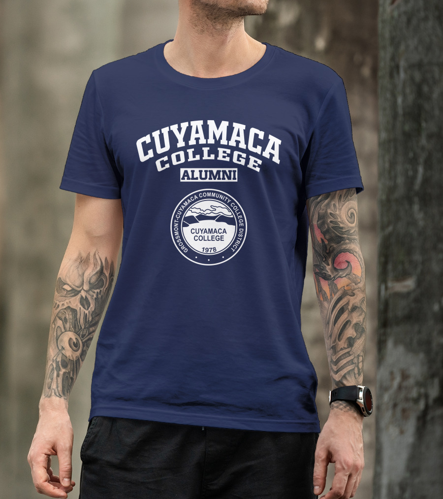 Cuyamaca College Alumni Grossmont-Cuyamaca Community College District 1978 T-Shirt
