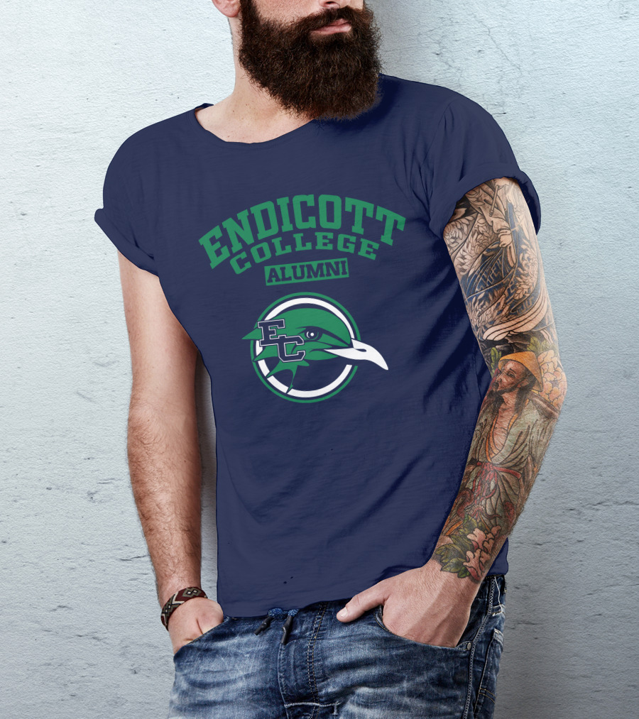 ENDICOTT COLLEGE ALUMNI EC LOGO EMBLEM T-Shirt