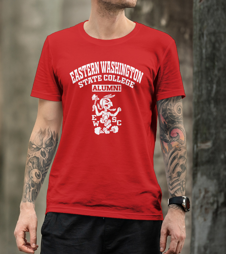 Eastern Washington State College Alumni E W SC T-Shirt