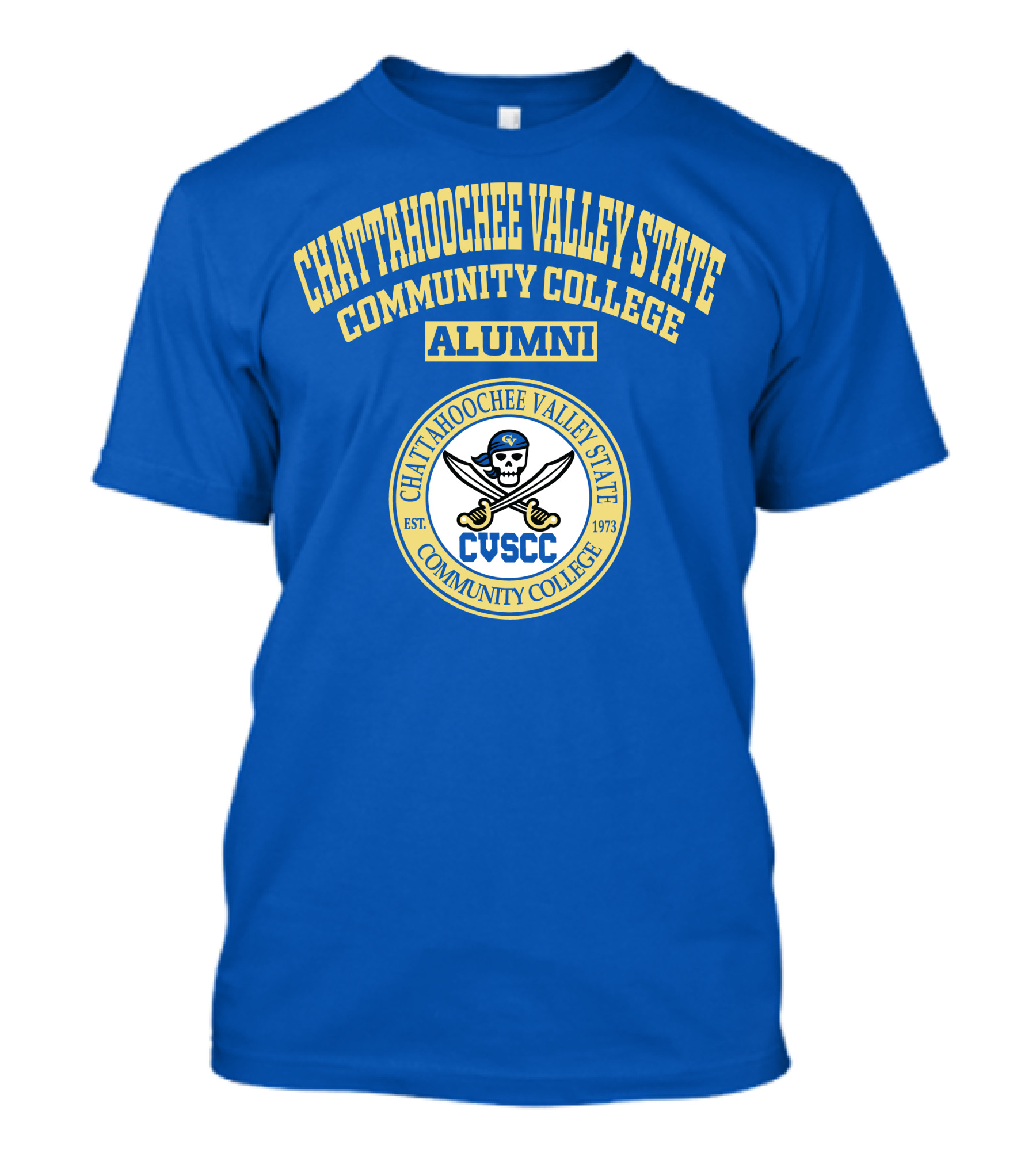 CHATTAHOOCHEE VALLEY STATE COMMUNITY COLLEGE ALUMNI CVSCC EST. 1973 T-Shirt